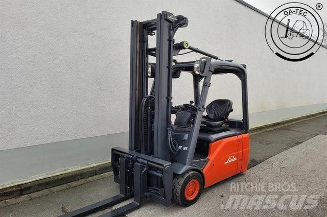 Linde E16 전동 지게차