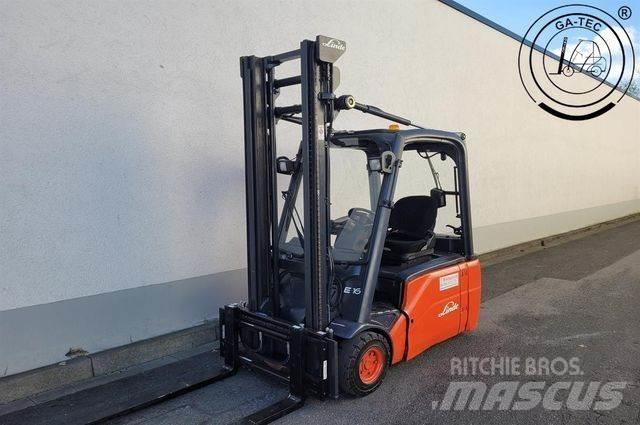 Linde E16L 전동 지게차