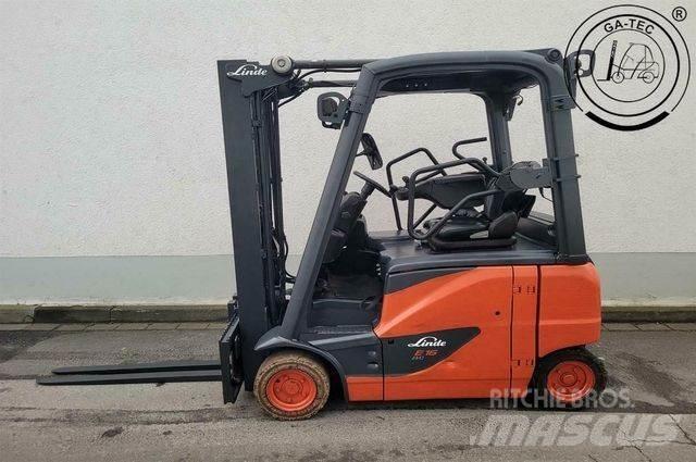 Linde E16P 전동 지게차