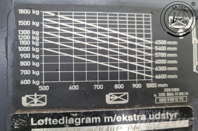 Linde E18PH 전동 지게차