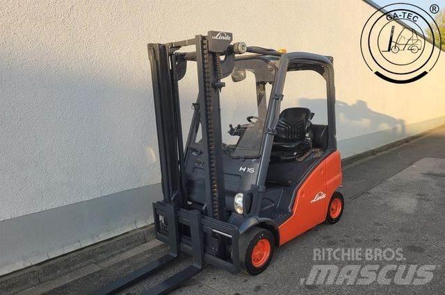 Linde H16D 디젤 지게차
