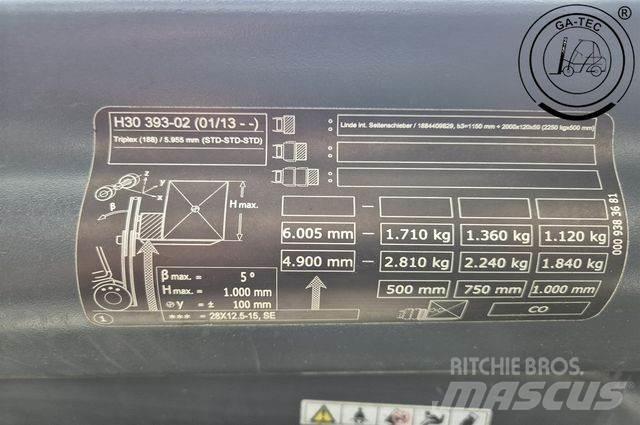 Linde H30D 디젤 지게차