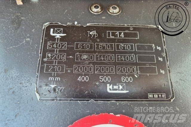 Linde L14i 하이 리프트 오더 피커