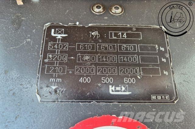 Linde L14i 하이 리프트 오더 피커