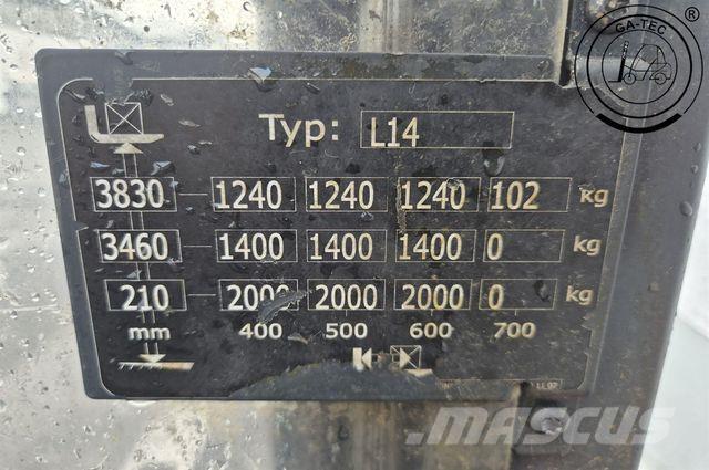 Linde L14i 하이 리프트 오더 피커