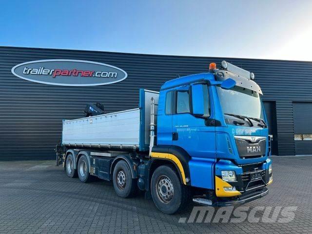 MAN 35-480 BL 8x4 덤프 트럭