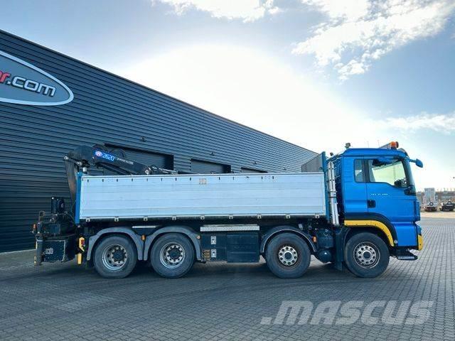 MAN 35-480 BL 8x4 덤프 트럭