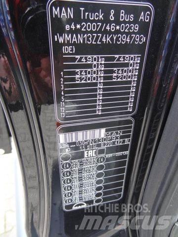 MAN TGL 8.220 BL 커튼사이더 트럭