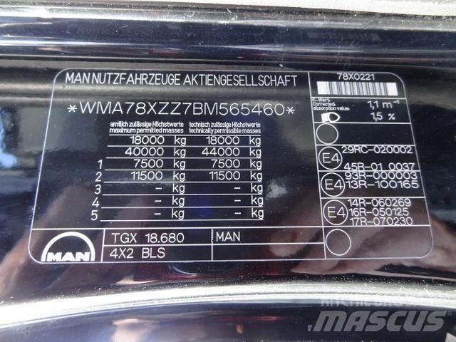 MAN TGX 18.680 V8 트랙터 유닛