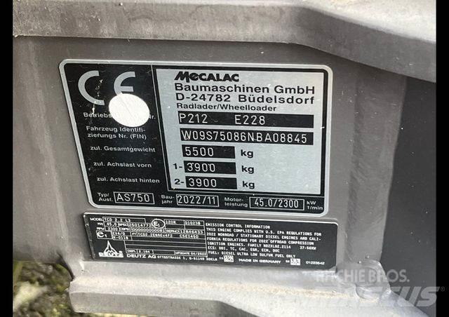 Mecalac AS 750  휠로우더