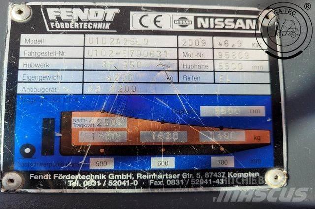 Nissan U1D2A25LQ LPG 지게차