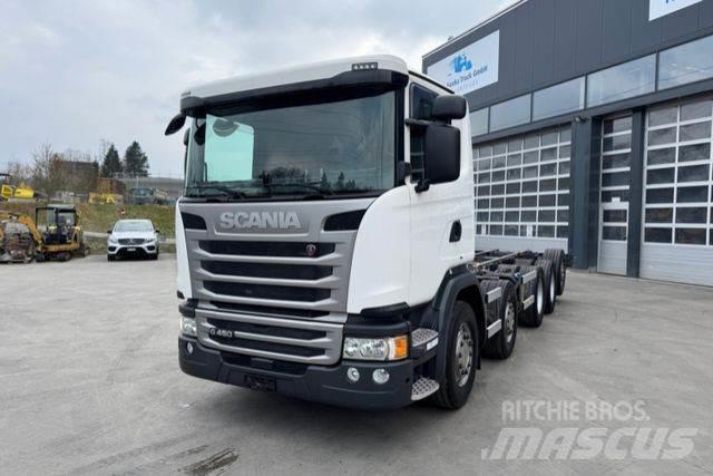 Scania G450 10x4 새시 운전실 트럭