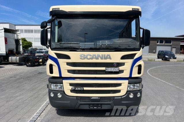 Scania P450 10x4 새시 운전실 트럭