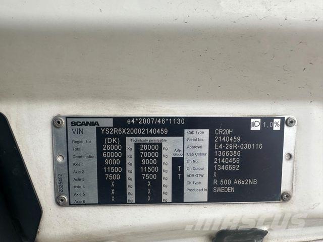 Scania R 500 6x2 트랙터 유닛