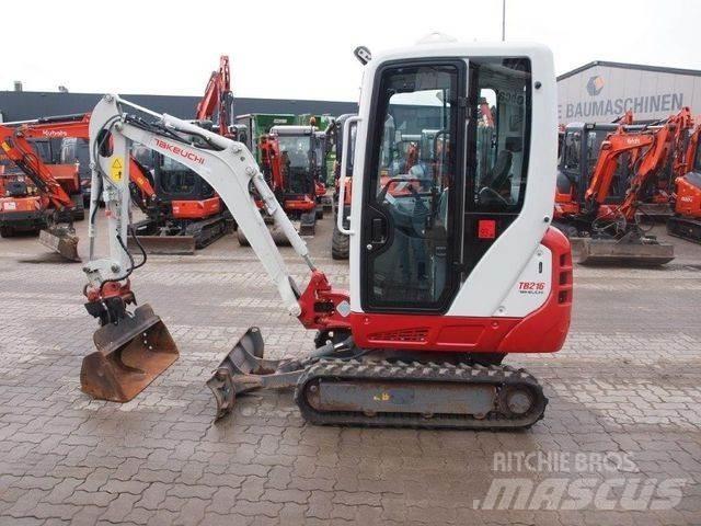 Takeuchi TB 216 소형 굴삭기 7톤 미만