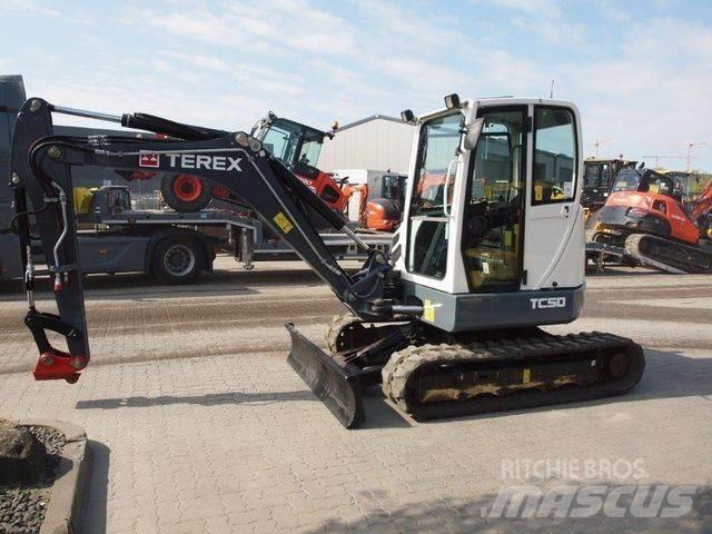 Terex TC50 소형 굴삭기 7톤 미만