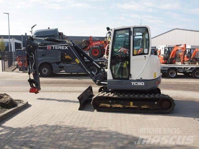 Terex TC50 소형 굴삭기 7톤 미만