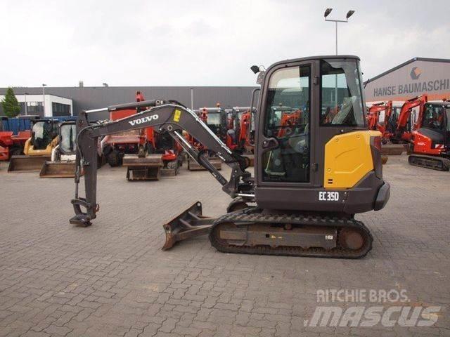Volvo EC35D 소형 굴삭기 7톤 미만