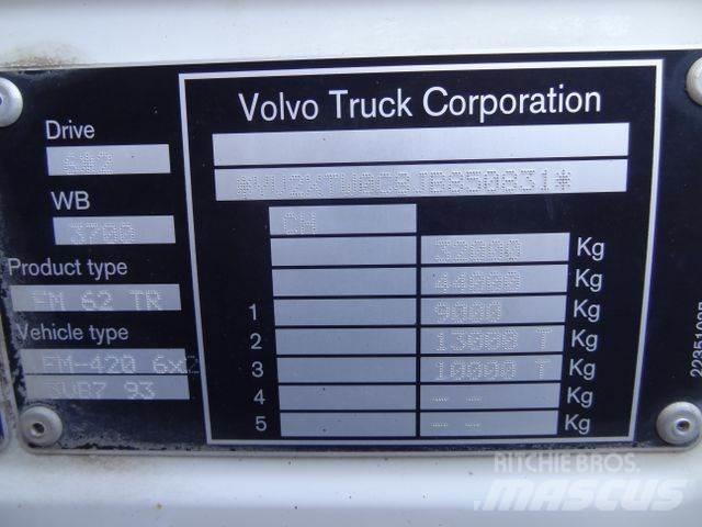 Volvo FM 420 6X2*4 새시 운전실 트럭