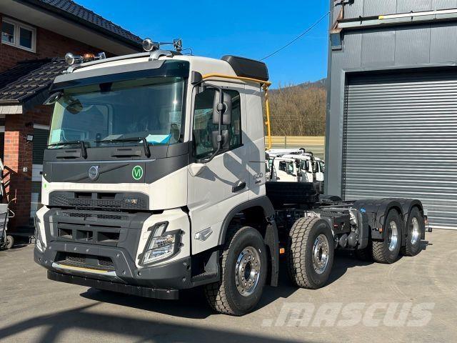 Volvo FMX 500 8x4 새시 운전실 트럭