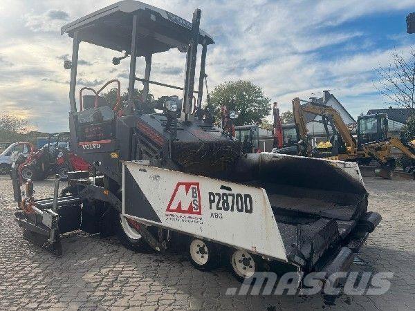 Volvo P 2870D 아스팔트 포장장비