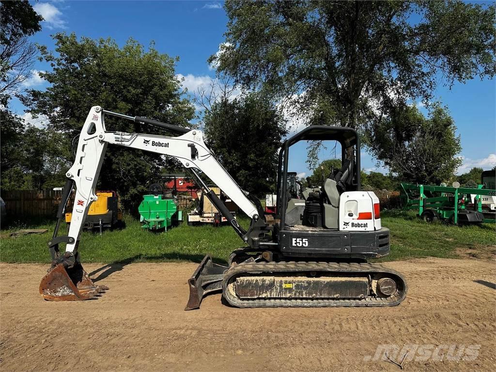 Bobcat E55 소형 굴삭기 7톤 미만