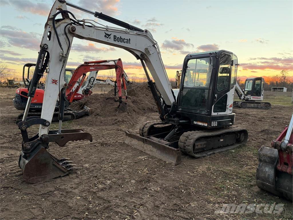 Bobcat E60 대형 굴삭기 29톤 이상