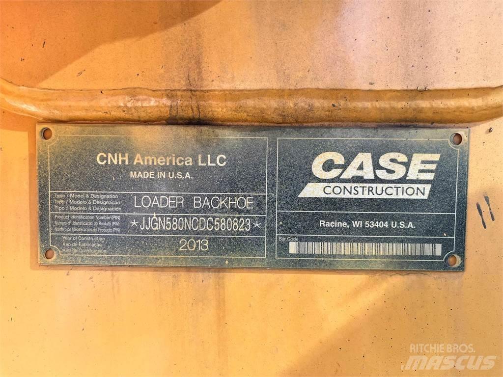 CASE 580N 백호로더