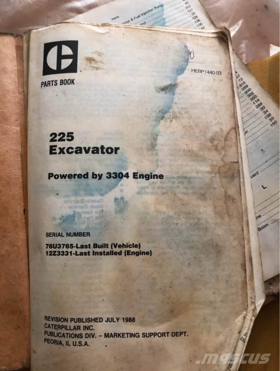 CAT 225 LC 대형 굴삭기 29톤 이상