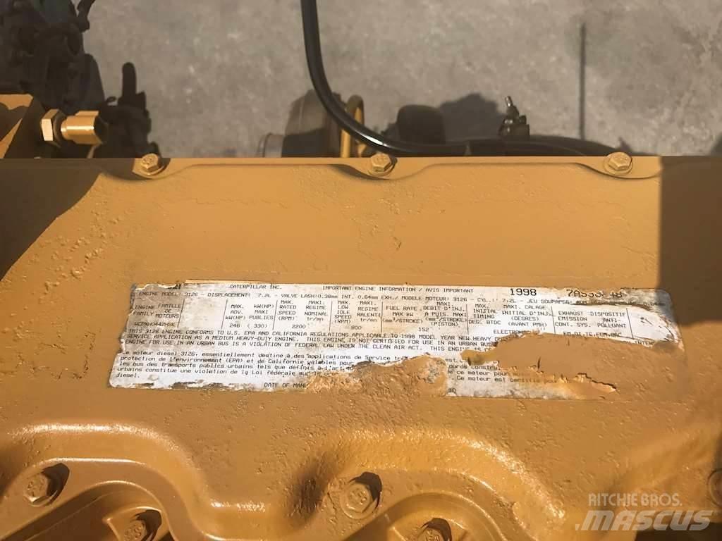 CAT 3126 엔진
