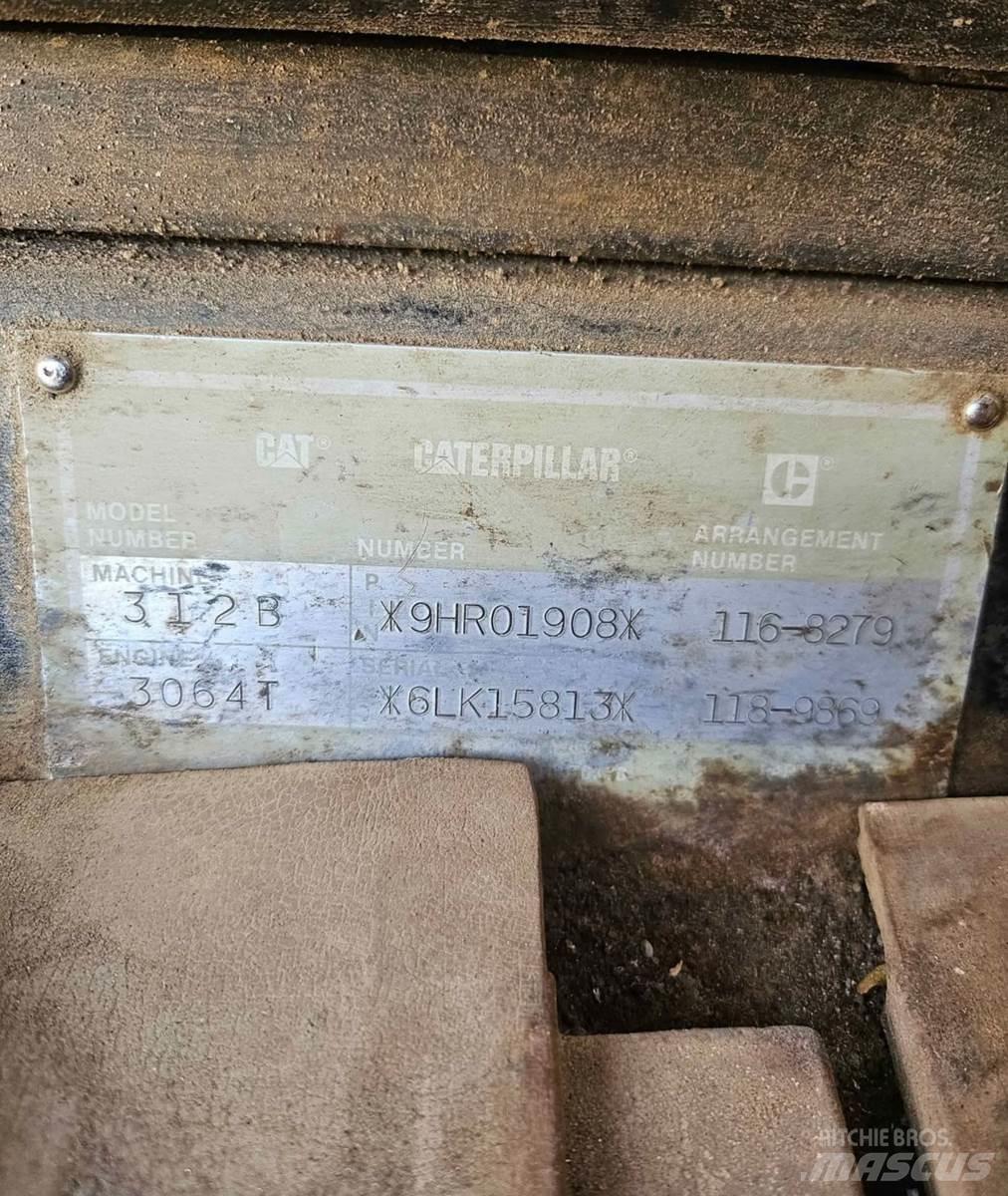 CAT 312B 대형 굴삭기 29톤 이상