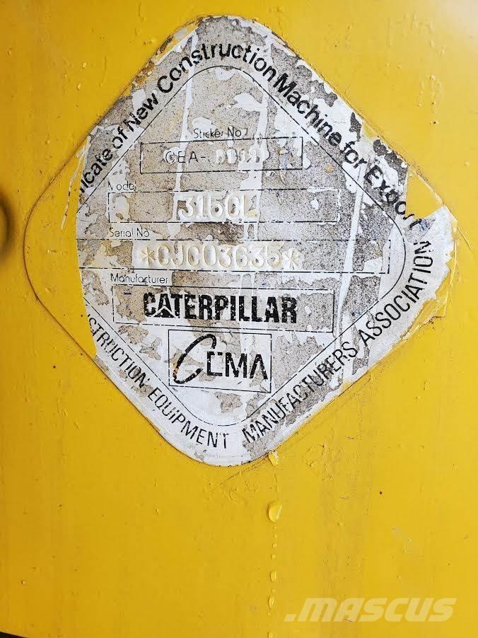 CAT 315CL 대형 굴삭기 29톤 이상