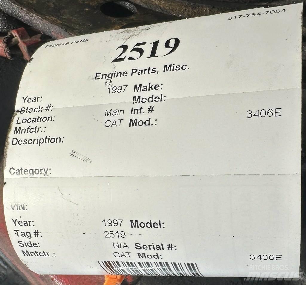 CAT 3406B 운송 장비 - 기타