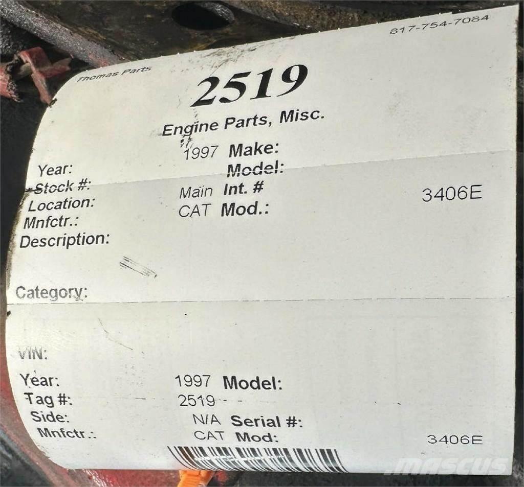 CAT 3406E 엔진
