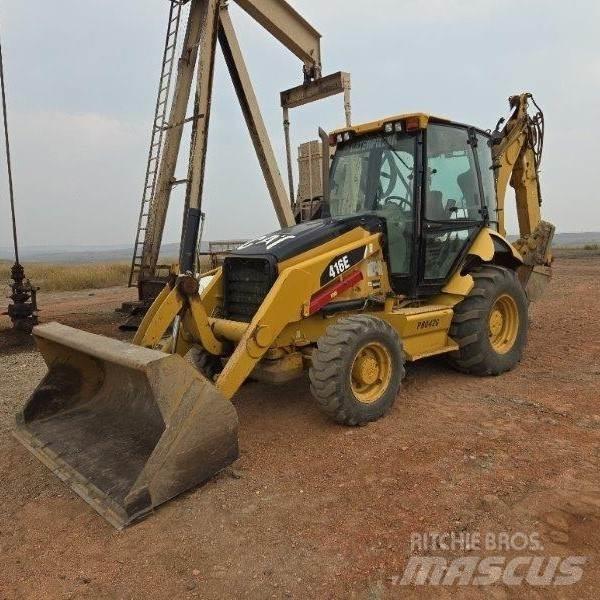 CAT 416E 백호로더