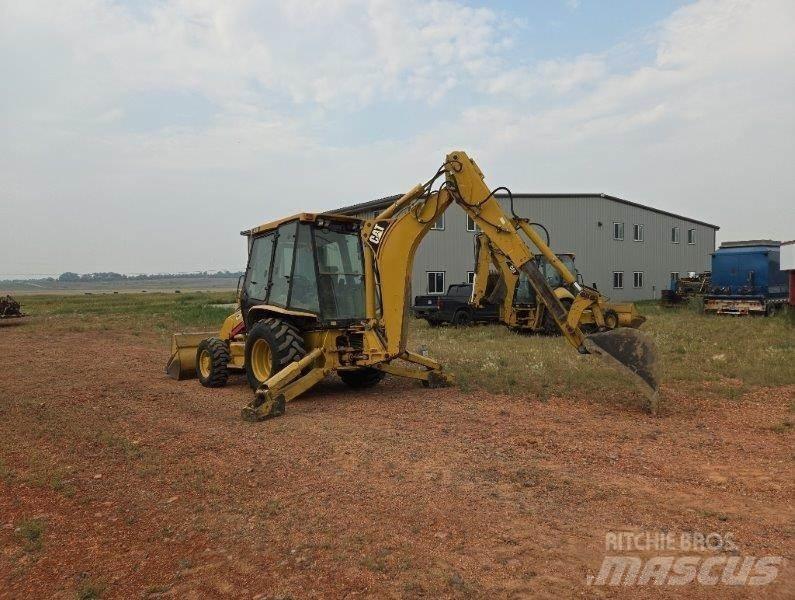 CAT 420D 백호로더