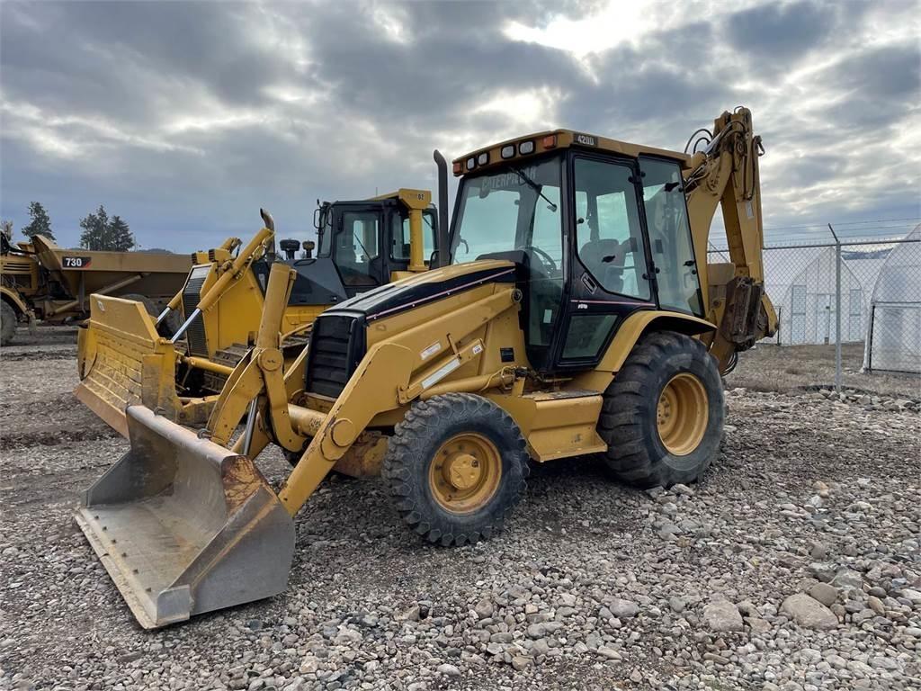 CAT 420D 백호로더