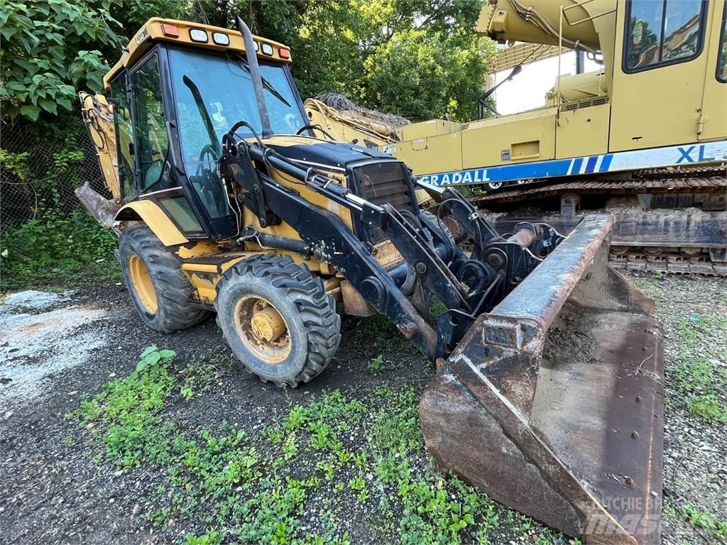CAT 420D 백호로더