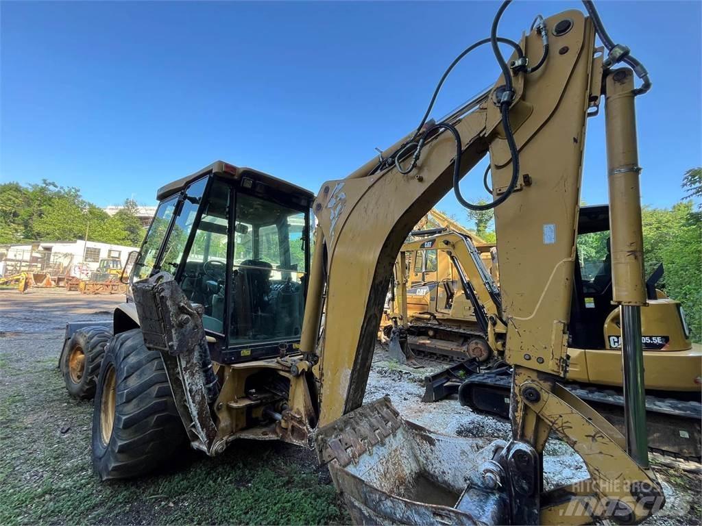 CAT 420D 백호로더