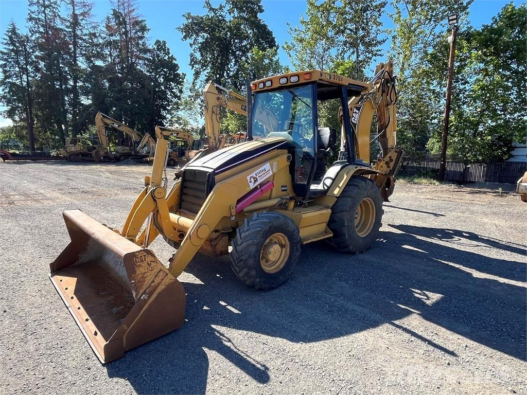 CAT 420D 백호로더