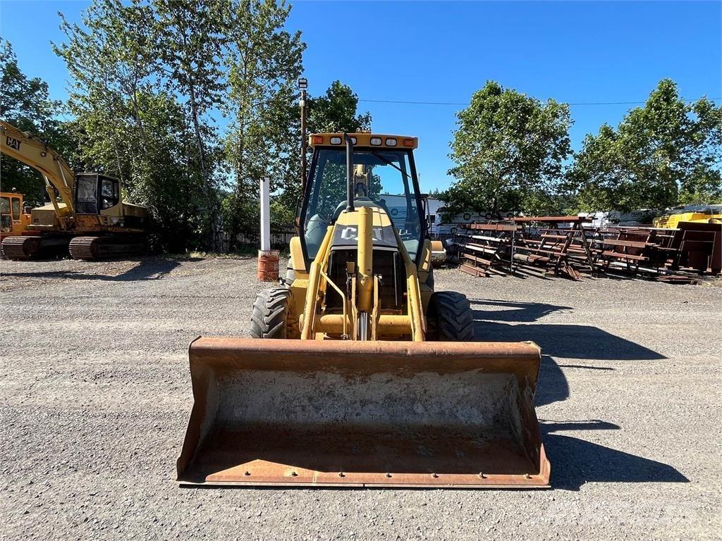 CAT 420D 백호로더