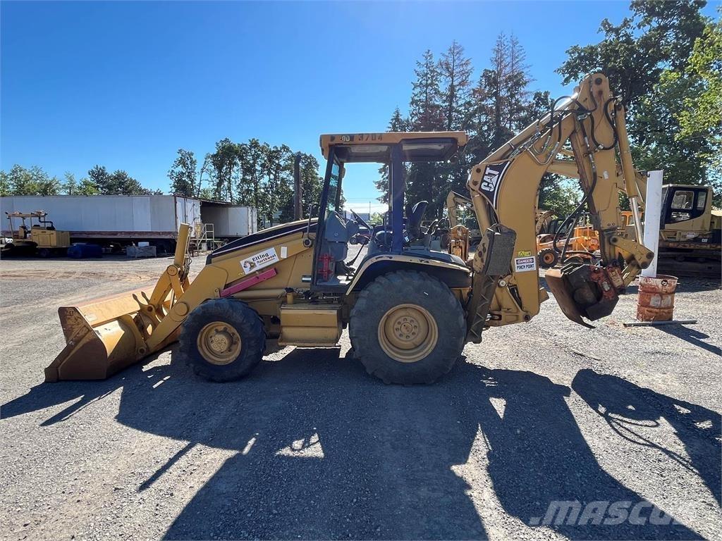 CAT 420D 백호로더