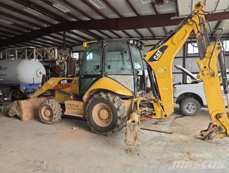 CAT 420E 백호로더