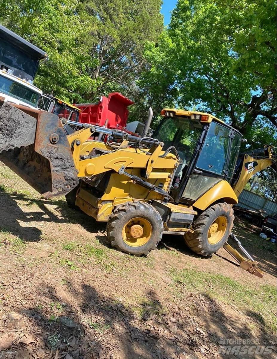 CAT 420E 백호로더