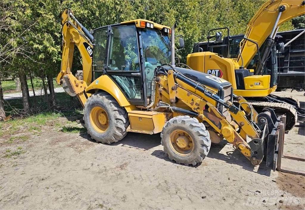 CAT 420E 백호로더