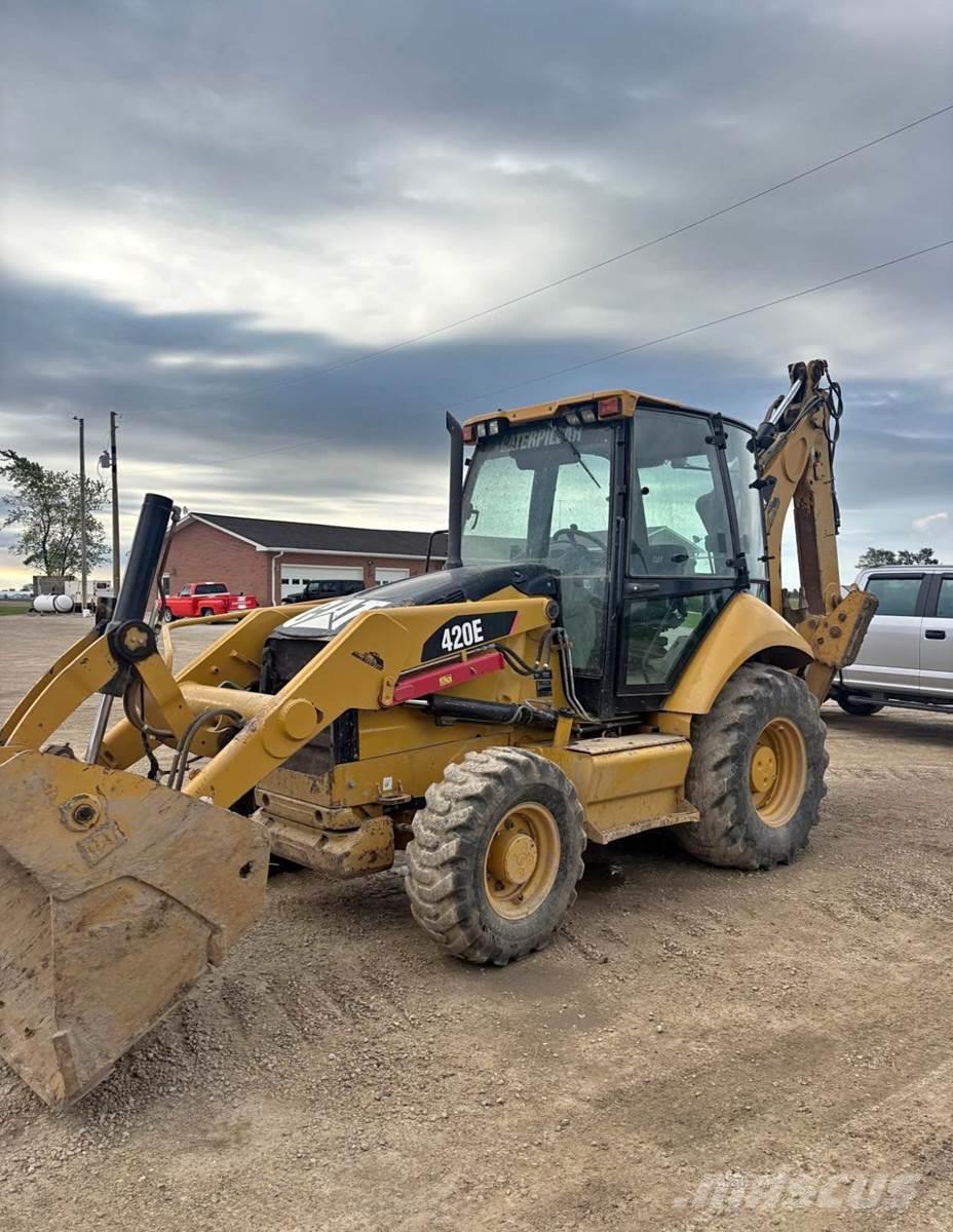 CAT 420E 백호로더