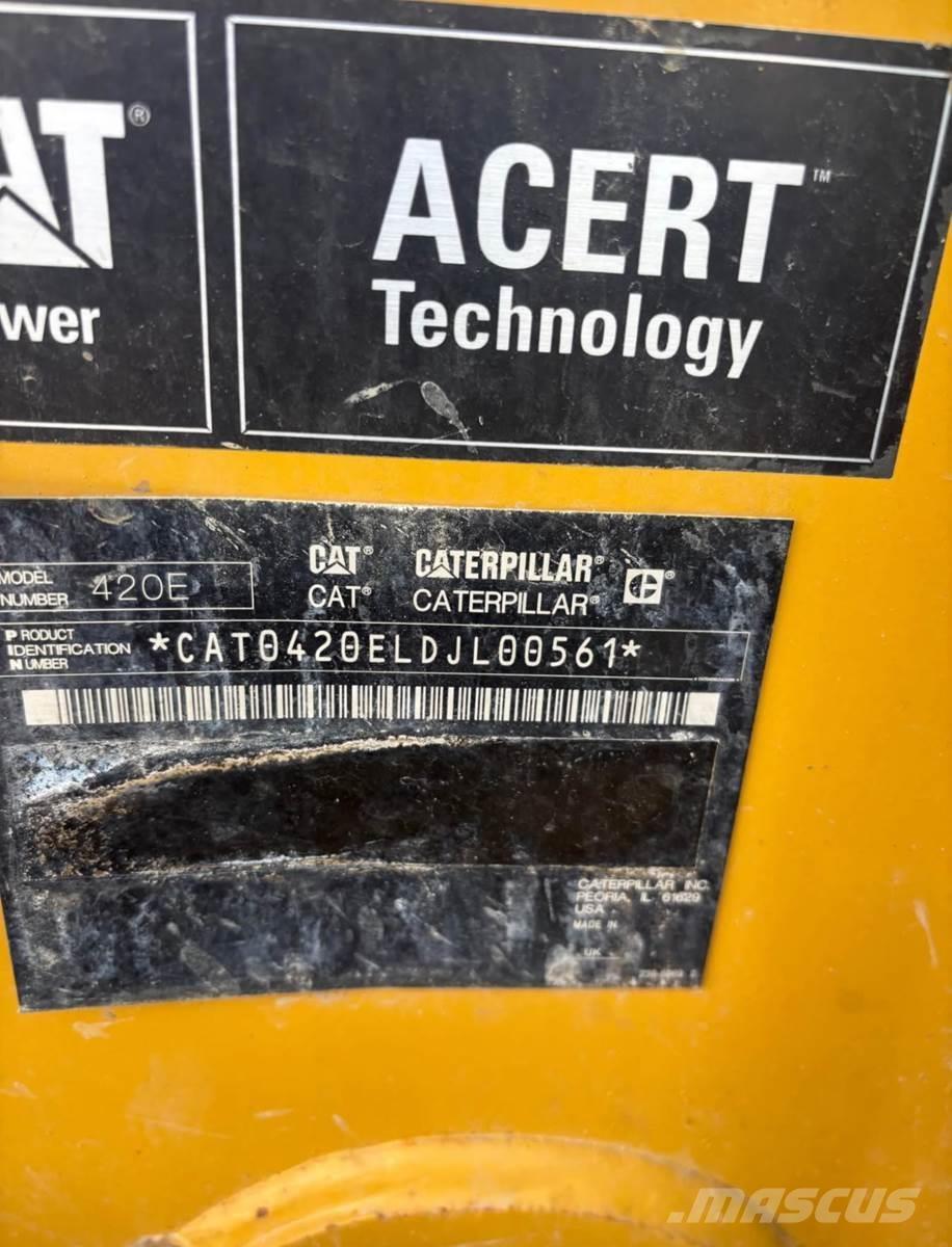 CAT 420E 백호로더
