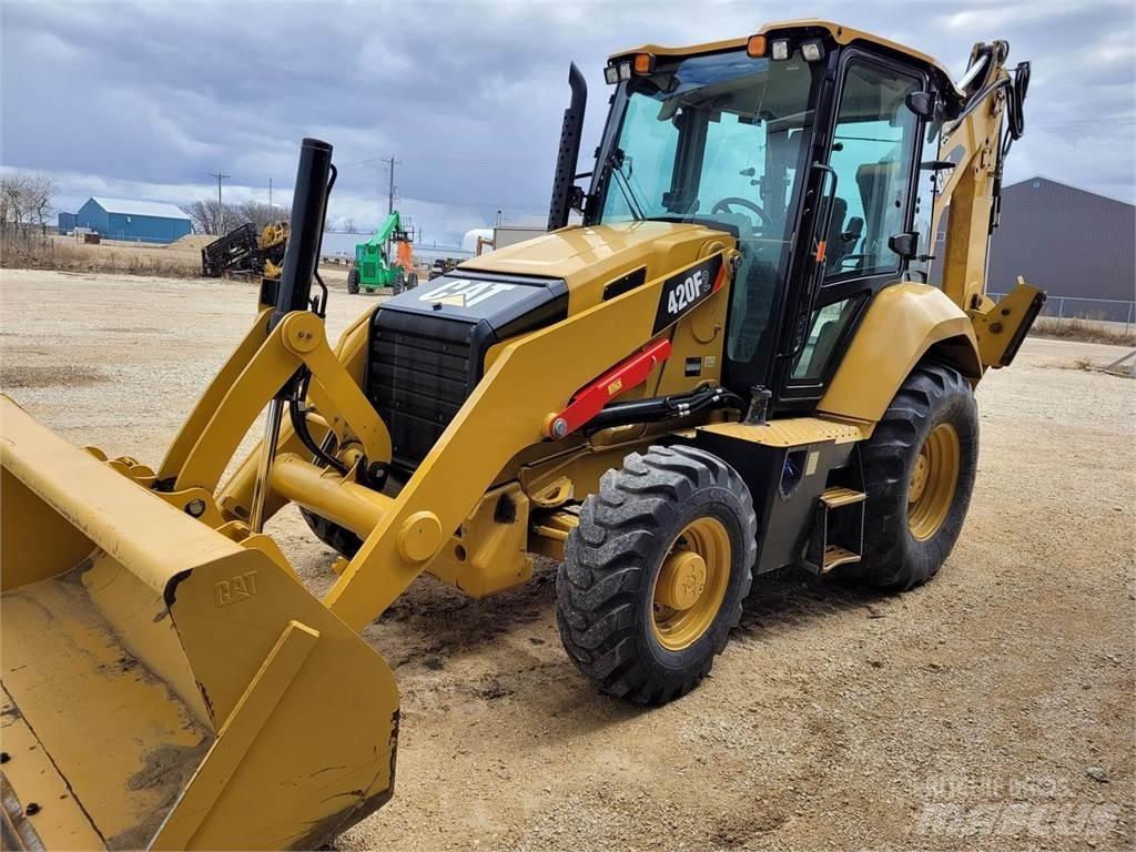 CAT 420F2 백호로더