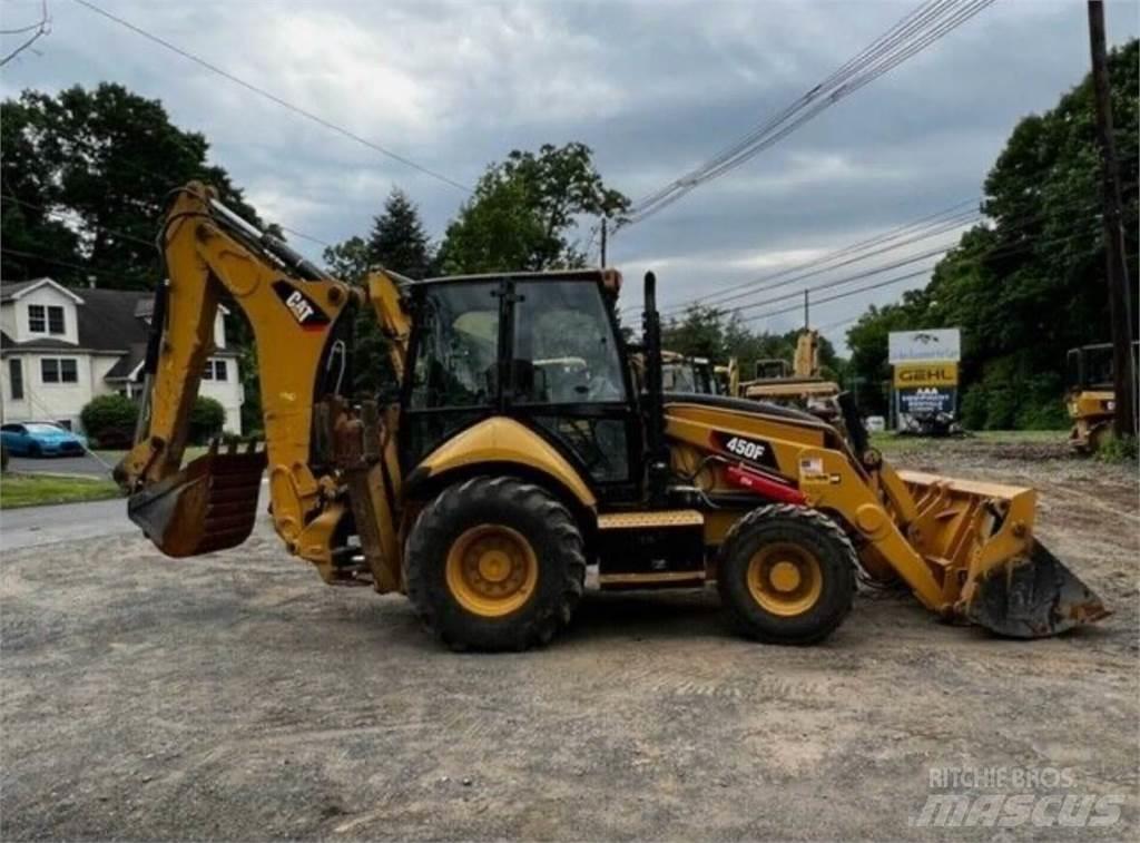 CAT 450F 백호로더