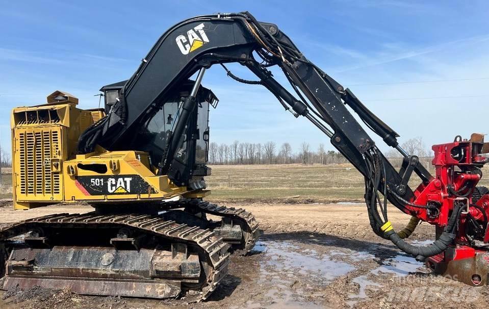CAT 501HD 원목 하베스터